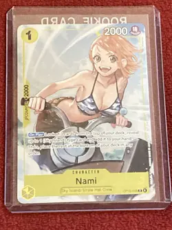 One Piece TCG ENGLISH Nami OP15-108 DASH PACK PROMO Adventure On Kami’s Island - Image 1