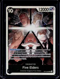 2025 One Piece Carrying On His Will Five Elders #OP13-082 - Image 1