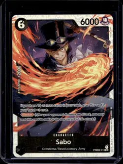2025 One Piece The Best Vol. 2 Sabo Promo #PRB02-014 - Image 1