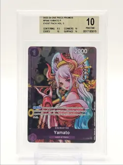 YAMATO 2022 ONE PIECE EVENT PACK VOL. 3 PROMOS #P-046 BGS 10 Q4444 - Image 1