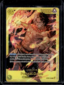 2024 One Piece 500 Years in the Future Portgas.D.Ace Secret Rare #OP07-119 - Image 1