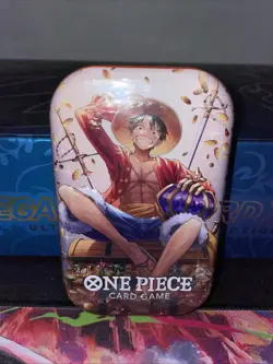One Piece Tin Pack Set Vol 2 | TS-02 OP-13 Factory Sealed Monkey D. Luffy Tin - Image 1