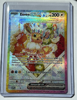 Pokemon Eevee ex 174 Black Star Promo Prismatic Evolutions - Image 1