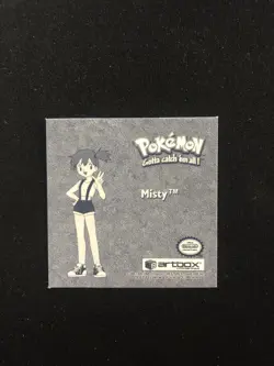 NM 1999 Pokemon Stickers Misty Series 1 Bonus Prism Sticker # Pr36 - Image 2