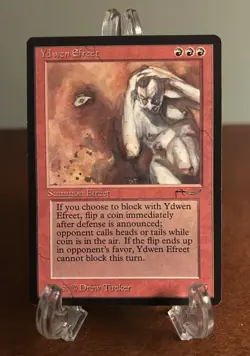 MTG Ydwen Efreet English Arabian Nights Vintage Rare LP Magic The Gathering - Image 1