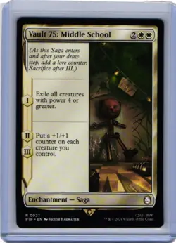 NM Vault 75: Middle School, MTG, Fallout, Magic the Gathering, 27 - Image 1