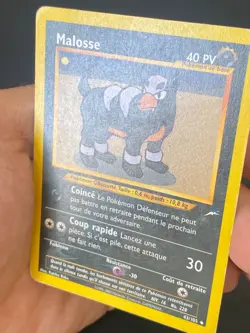 CARTE POKEMON MALOSSE 43/105 FR UNCO WIZARDS NEO DESTINY - BE - Image 2