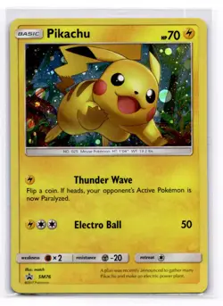 Pikachu - SM Promos - Pokemon NM SM76 - Image 1