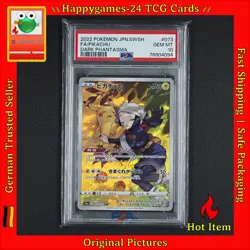 PSA 10 - Pikachu Pokemon Karte TCG 073/071 Dark Phantasma Character Rare /K53 - Image 1