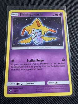 Shining Legends Pokemon TCG Shining Jirachi - Image 1