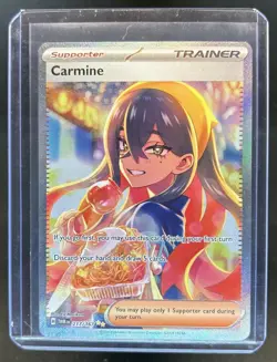 2024 Pokemon Twilight Masquerade Carmine Special Illustration Rare #217/167 - Image 1