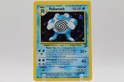 1999 Pokemon Poliwrath 015/130 Base Set 2 Holo LP - Image 1