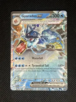 Pokemon Gyarados ex Double Rare Tera Holo 045/198 SV01 Scarlet & Violet 300 HP - Image 1