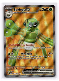Spidops ex SV01: Scarlet & Violet Base Set - Pokemon NM 223/198 - Image 1