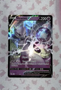 Mewtwo V 030/078 (ENG) + Mewtwo V 030/071 (JP) Pokemon GO Set - Image 2