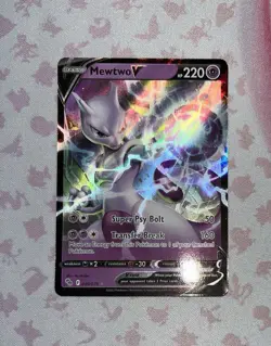 Mewtwo V 030/078 (ENG) + Mewtwo V 030/071 (JP) Pokemon GO Set - Image 5