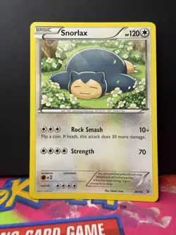 SNORLAX Pokemon: Kalos Starter Set Common 26/39 Near Mint - Image 1