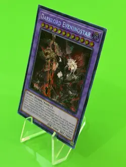 Yu-Gi-Oh Burst Protocol Darklord Eveningstar Secret Rare BPRO-EN036 NM!! - Image 3