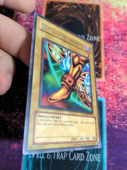 Yu-Gi-Oh! Right Leg of the Forbidden One RP01-EN017 Unlimited Rare NM OG Print - Image 2
