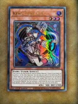 Yugioh Kewl Tune Cue PHRE-EN034 Ultra Rare 1st Ed NM - Image 1