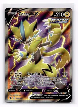 Zeraora V (Full Art) SWSH06: Chilling Reign - Pokemon NM 165/198 - Image 1