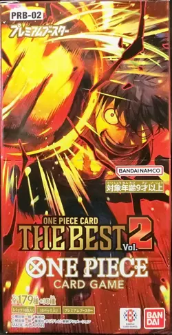 One Piece Card Game Premium Booster The Best Vol.2 PRB-02 Sealed Box Japanese - Image 1