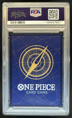 2024 One Piece EN Monkey D. Luffy Treasure Boosters Set #006 PSA 9 Mint - Image 2