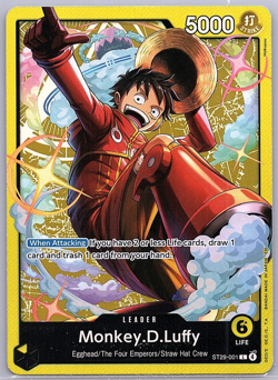 Monkey.D.Luffy (001) ST29-001 Starter Deck 29: Egghead Foil - Image 1