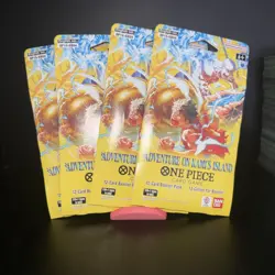 One Piece Op15 Adventure On Kami’s Island Sleeved Booster Pack (Lot of 4) - Image 1
