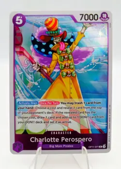 Charlotte Perospero OP11-071 R A Fist of Divine Speed One Piece TCG 2025 - Image 1
