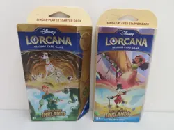 (2) Lot 2024 Disney Lorcana Into the Inklands Sealed Starter Deck Box - Image 1