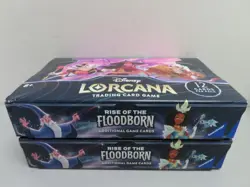 (2) Lot 2023 Disney Lorcana Rise of the Floodborn Booster Box ***Damaged**** - Image 1