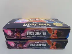 (2) Lot 2023 Disney Lorcana The First Chapter Booster Box ***Damaged**** - Image 1