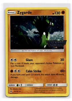 Zygarde - (Cosmos Holo) Miscellaneous Cards & Products - Pokemon NM 072/131 - Image 1