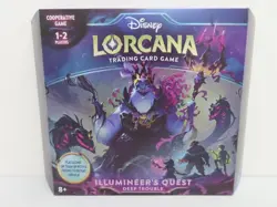 2024 Disney Lorcana Illumineer's Quest Deep Trouble Factory Sealed Box - Image 1