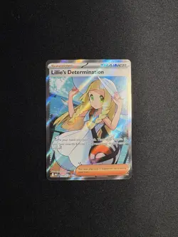 Pokemon Lillie's Determination 169/132 Me01: Mega Evolution Holo Ultra Rare Eng… - Image 1