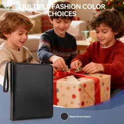 9 Pocket Card BinderPremium Zip Trading Top Loader Binder720 Double Sided Pocket - Image 2