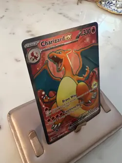 Pokemon Card Charizard ex 183/165 sv Scarlet and Violet 151 Holo - Image 4