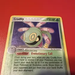 Cradily 7/108 Holo Rare Pokemon Card EX Power Keepers - Image 3