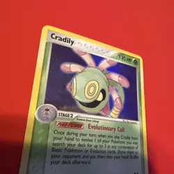 Cradily 7/108 Holo Rare Pokemon Card EX Power Keepers - Image 4
