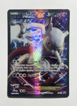 Pokemon Mewtwo EX Full Art Promo Holo XY125 170 HP Basic Card - Image 1