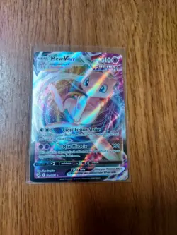 Pokemon Mew VMAX Fusion Strike Ultra Rare Holo 114/264 English TCG Card - Image 2