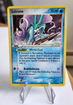 2005 Suicune 6/17 Pokemon Pop Series 2 Non Holo Rare Card Promo - Image 1