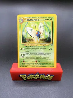 Butterfree - 19/75 - Pokemon Neo Discovery Unlimited Rare Card WOTC NM - Image 1
