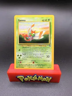 Pokemon TCG Neo Discovery Yanma 36/75 Non Holo Rare Card Vintage WOTC NEAR MINT - Image 1