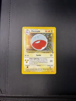 Pokemon Electrode 90HP Jungle 2/64 Holo Rare Unlimited Lightning TCG Card - Image 1