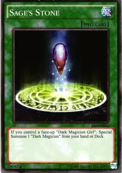 SAGES STONE YuGiOh YU GI OH Custom Anime Collectible Card - Image 1