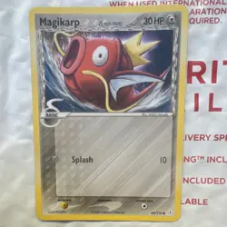 Pokemon Magikarp 69/110 Holon Phantoms Common Basic HP30 Regular English Card - Image 1