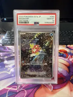 PSA 10 2023 Magikarp 080/073 AR Triple Beat SV1a Pokemon Card Japanese Gem Mint - Image 1