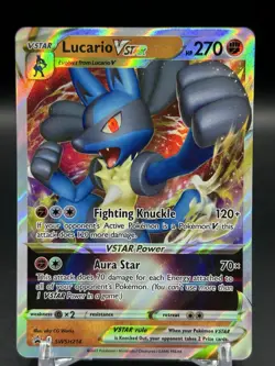 SWSH: Sword & Shield Promo Cards #SWSH214 Lucario VSTAR Pokemon TCG - Image 1